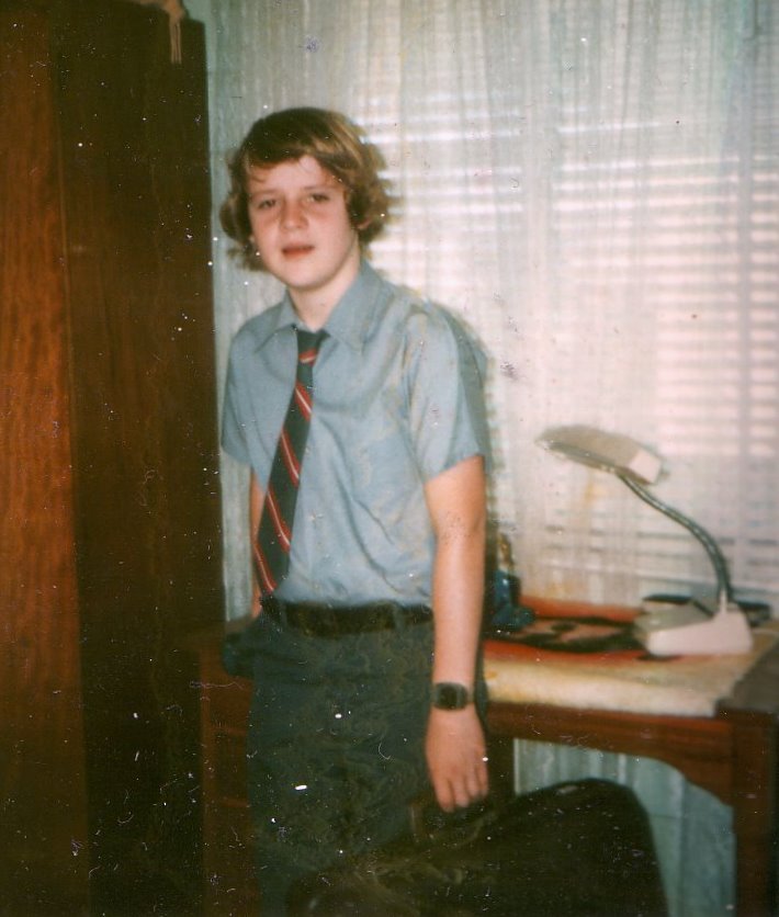 Going to school in about 1978