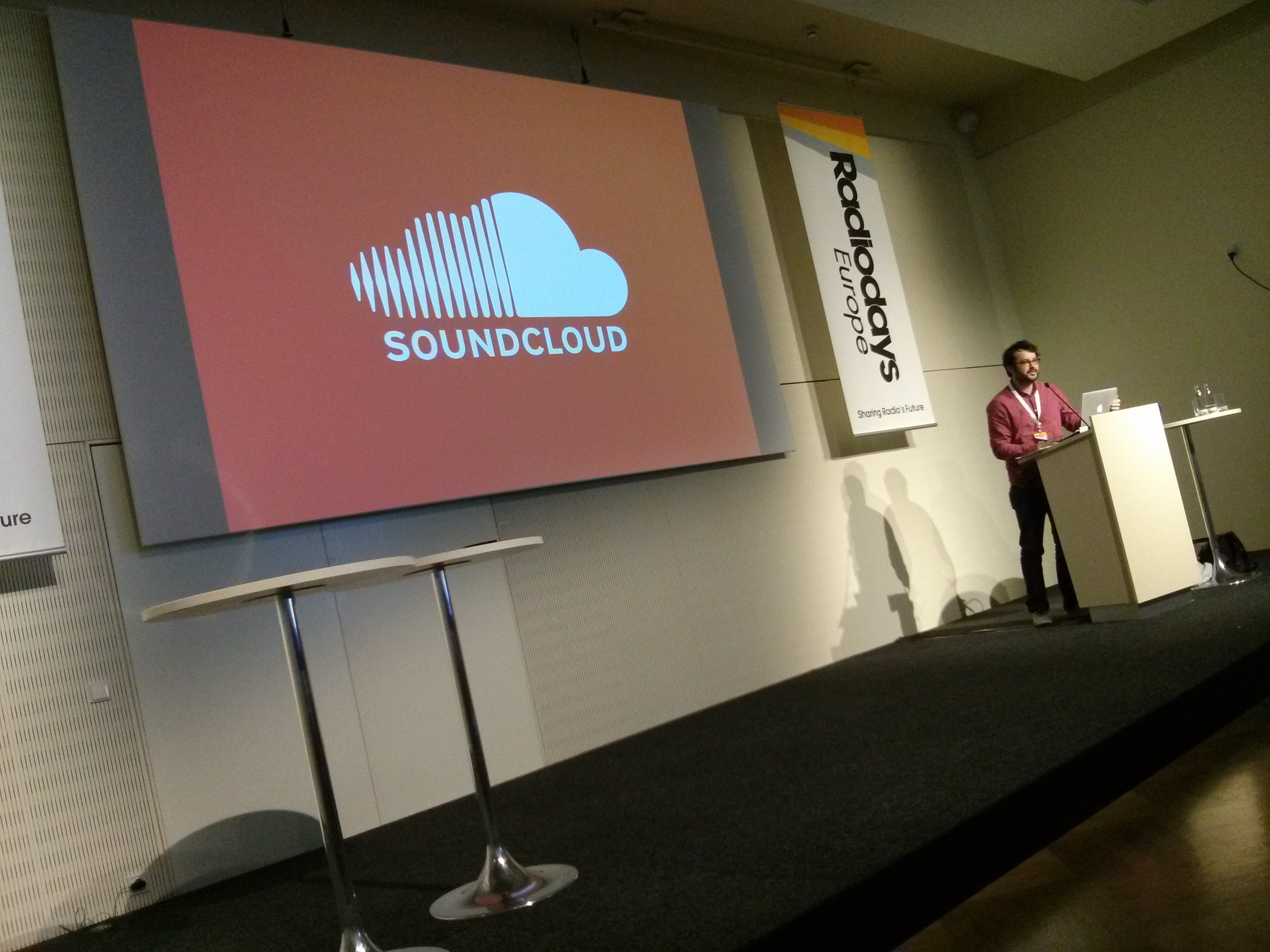 Ben Fawkes from Soundcloud at Radio Days Europe 2013