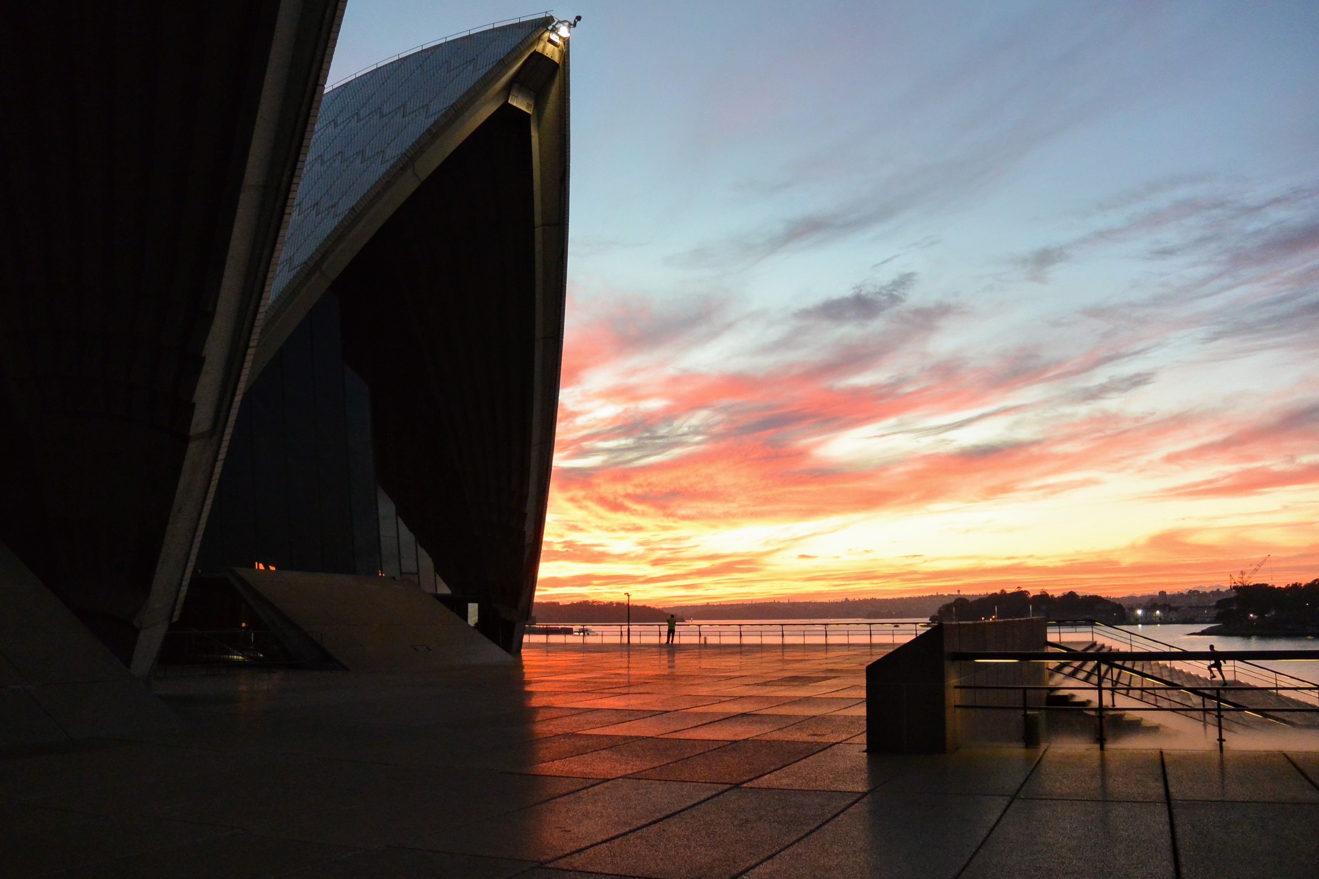 Sunrise at Sydney Opera House